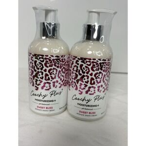 2 Coochy Plus Intimate Shaving Cream SWEET BLISS For Pubic Bikini Line Armpit